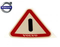 Portier sticker gevaar open deur reflecterend Volvo 1203249