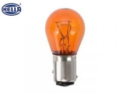 Gloeilamp, Autolamp 21/5 watt (USA richtingaanwijzer) oranje asymmetrisch Hella 12v21/5wo-usa 99ZP020H