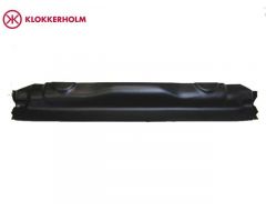 Reparatiedeel achterbumper onder slotplaatgedeelte, Bodemplaat achter onderdorpel Volvo 145 245 265 Klokkerholm 1315615-E