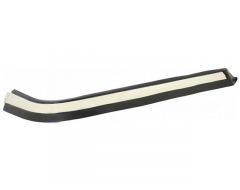 Bumper strip , Bumperlijst , Bumpersierlijst linksvoor Chrome Volvo 240 260 1372330-S