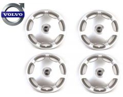 Wieldoppen 4 delig 15 inch Volvo 740 760 780 850 940 960 S60 -09 S70 S80 -06 S90 V90 -98 V70 XC70 -00 V70n XC70n 01-08 Volvo 274561