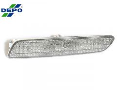 Sidemarker , Zijscherm knipperlicht LV/RA smoke Volvo S40 V40 (01-04) Depo 30652044-SM - 000 773-1403L-BQ-S