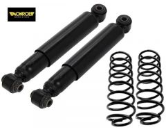 Schokbreker + veren set achteras L&R Volvo 144 164 244 264 Monoe 306606-M-KIT