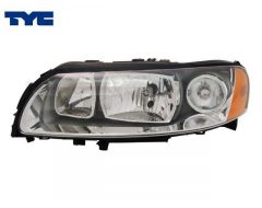 Koplamp unit met knipperlicht linksvoor Volvo V70n XC70n 04-08 TYC 30698835-H - 20-11036-26-2