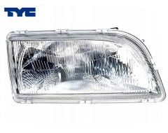 Koplamp rechts enkele reflector Volvo S40 (96-04) V40 (96-04) TYC 30852089-H  -  20-3729-08-2