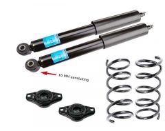 Schokdempers (Sachs) en achterveren set voor vervanging van Nivomat systeem Volvo V70nn (08-)  31202534-SET-HD