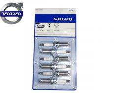 Bougie set 6-Cilinder zonder Turbo Volvo S80n (07-10) V70nn (08-10) XC60 (09-10) XC70nn (08-10) XC90 (07-10) Volvo 31216183