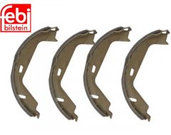 Handremschoenset, Remschoenset parkeerrem achteras 2WD & AWD L&R Volvo XC90 (-14) Febi 31262874-F - 34255