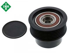 Vrijloop poelie Dynamo/multieriem Benzine 6-Cilinder Volvo S60n (11-16) S80n (07-15) S80L (09-12) V60 (11-16) V70nn (08-14) XC60 (09-14) XC70nn (08-14) XC90 (07-14) INA 31316803 - 535 0195 10