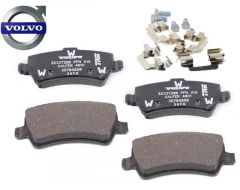 Remblok set achteras massieve remschijf Volvo S60n 11-18 S60XC V60 -18 V60XC -18 (Cross Country) Volvo 31317482