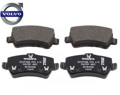Remblok set achteras geventileerde remschijf met elektr. bediende handrem L&R Volvo S60n 11-18 S80n 07- V60 -18 V60XC -18 V70nn 08- XC60 -17 XC70nn 08- Volvo 31445796 - 32300257