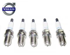 Bougieset 5-Cil. zonder Turbo Volvo 850 C70 -05 S60 -09 S70 S80 -06 V70 -00 V70n 00-08 Volvo 8642660