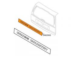 Volvo Stickertape "CROSS COUNTRY" 9483945-S