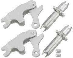 Hevel expander handremschoen bevestigingset Volvo 740 760 780 940 960 S90 V90 (-98) 9485387-SET