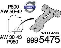 Uitlijningsgereedschap versnellingspook, Afsteller automaatbak zender Volvo 850 C70 -05 S70 V70 XC70 -00 Volvo 9995475