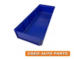Magazijnbakje 40x15x8 CM blauw (zonder schotjes) (GEBRUIKT) Esbak-401508