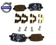 Remblok set achteras L&R Volvo S80 (07-) V70 (08-) XC70 (08-) Volvo 30794555