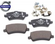 Remblok set achteras massieve remschijf Volvo S60n 11-18 S60XC V60 -18 V60XC -18 (Cross Country) Volvo 31317482