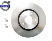 Remschijf geventileerd vooras 16,5 inch L/R Volvo C30 C70n 06- S40n 04- V50 Volvo 31400942