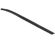 Sierlijst, Glas voorruit/voorraam rechts A-stijl kunststof gecoat zwart RVS Volvo V70n XC70n (01-07) 39992707-S