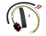 Kabelboom bobine, Kabel reparatieset Bobine Cilinder 3 Volvo C70 -05 S60 -09 S70 S60 -09 V70 XC70 -00 V70n XC70n 01-08 XC90 (-14) 9125601-CIL3