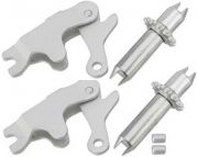 Hevel expander handremschoen bevestigingset Volvo 740 760 780 940 960 S90 V90 (-98) 9485387-SET