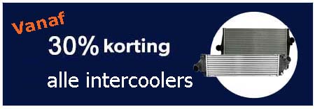 30% korting of meer op alle intercoolers
